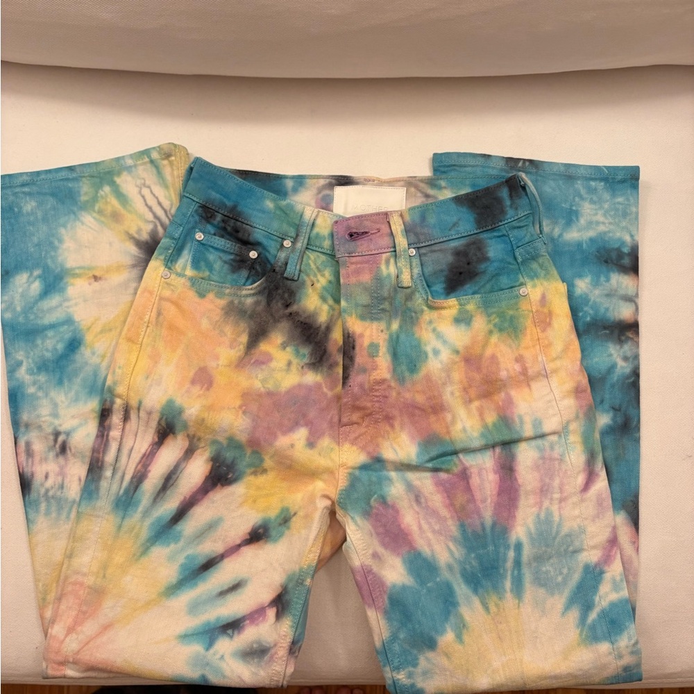 MOTHER Tie-Dye Jeans